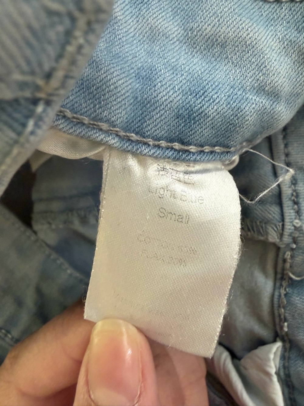 Light Wash Lace-Up Flare Jeans - Picture 2 of 6